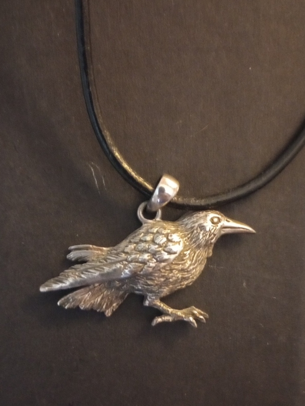 Raven Crow Necklace